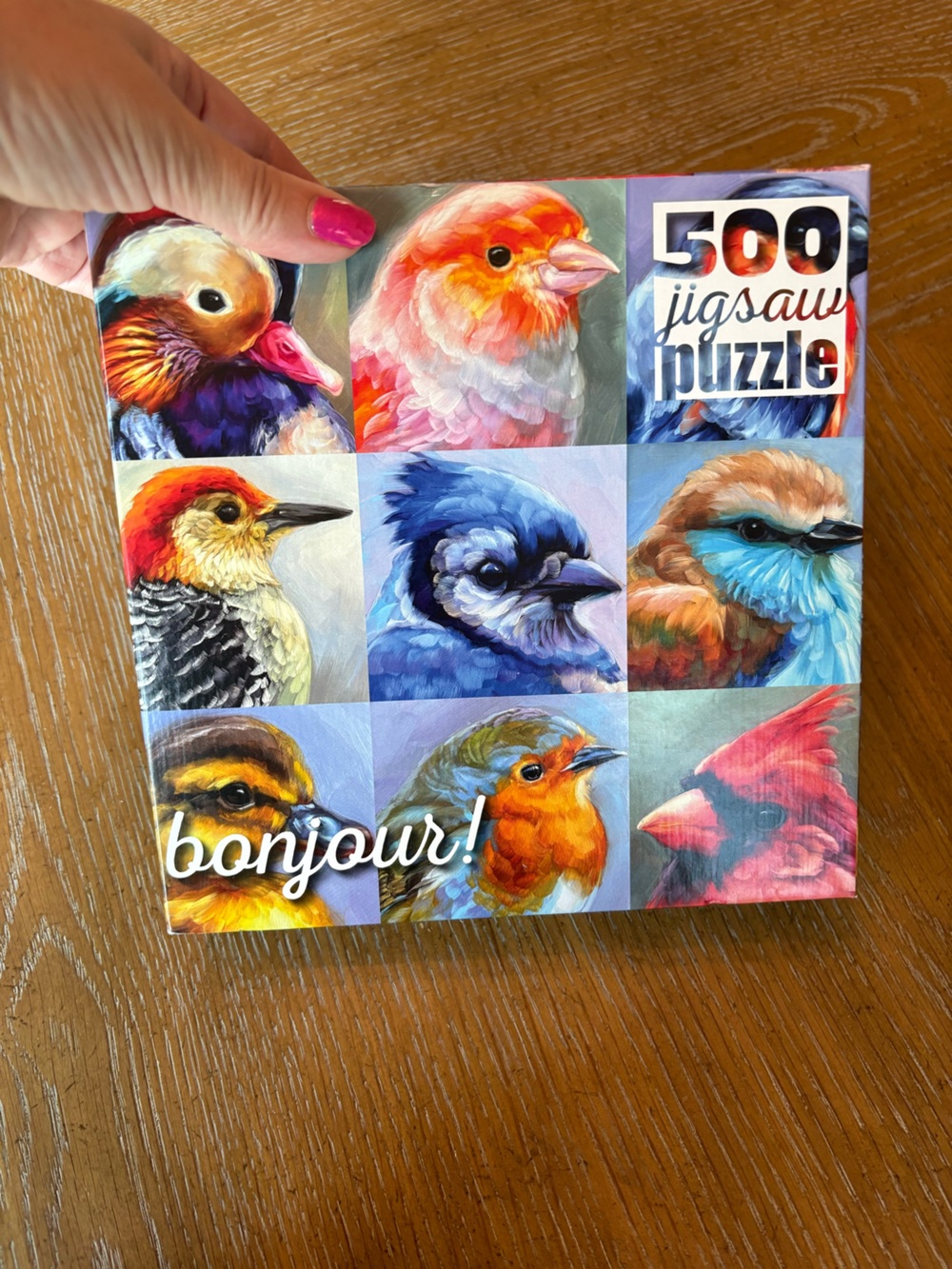 Colorful Birds Jigsaw Puzzle - Multicolor 500